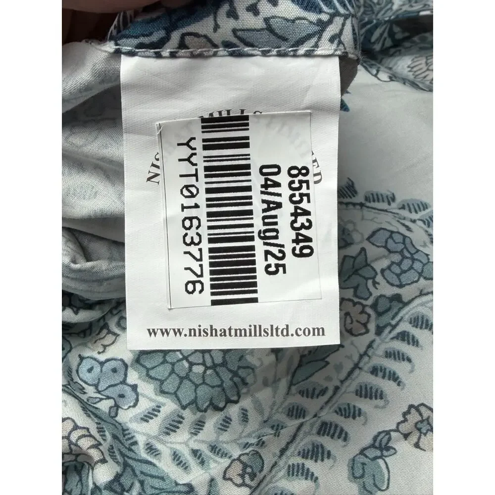 Pottery Barn Keely Paisley Comforter King Pillow Sham - Sample Pull